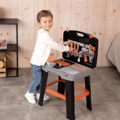 Smoby - Black and Decker -Etabli Bricolo Smart - Jeu d'imitation - Mal