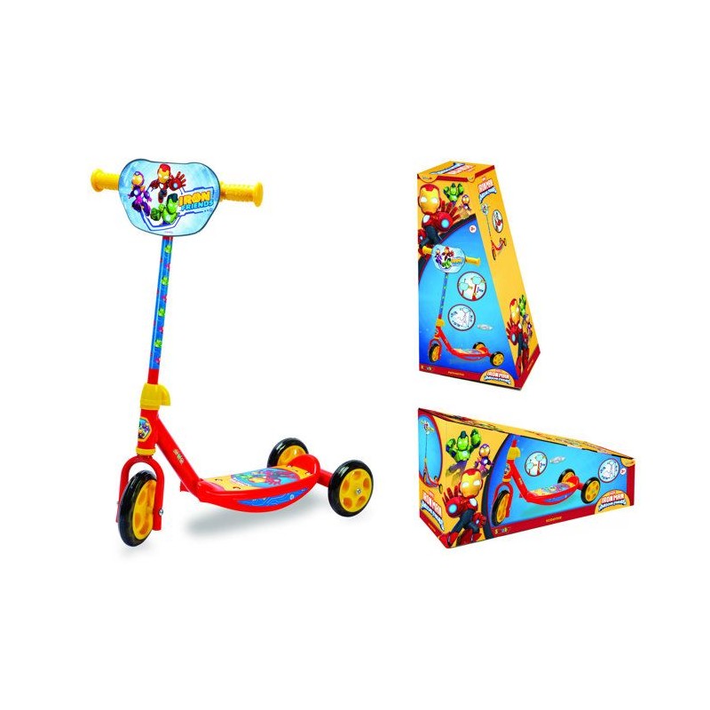 Smoby - Patinette Iron man - 3 roues - Des 3 ans
