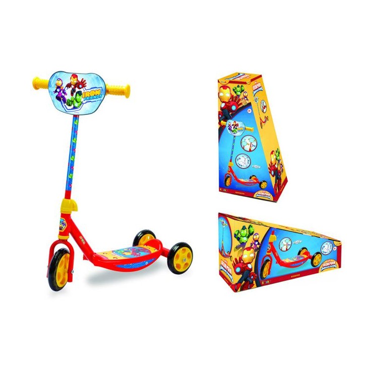 Smoby - Patinette Iron man - 3 roues - Des 3 ans Smoby - Patinette Iron man - 3 roues - Des 3 ans
