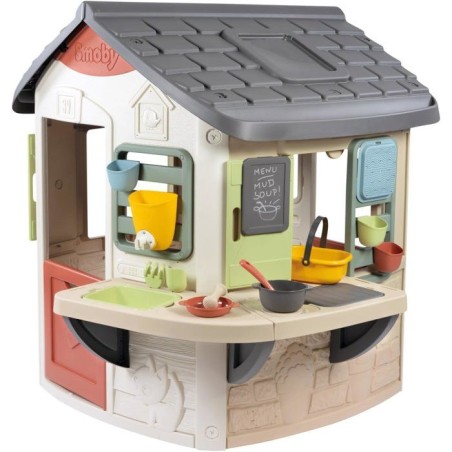 Smoby Life - Mud Cooking House - Fabriquée en France - Matiere Recycl
