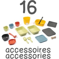 Smoby Life - Mud Cooking House - Fabriquée en France - Matiere Recycl