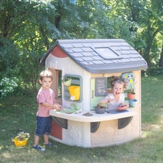 Smoby Life - Mud Cooking House - Fabriquée en France - Matiere Recycl