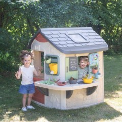 Smoby Life - Mud Cooking House - Fabriquée en France - Matiere Recycl