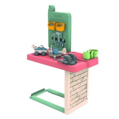Smoby Life - Atelier de bricolage adapté aux maison Smoby - Fabriqué