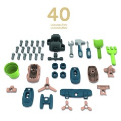Smoby Life - Atelier de bricolage adapté aux maison Smoby - Fabriqué