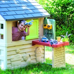 Smoby Life - Atelier de bricolage adapté aux maison Smoby - Fabriqué