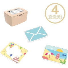 Smoby Life - Boîte au lettres adapté maisons Smoby - Fabriquée en F