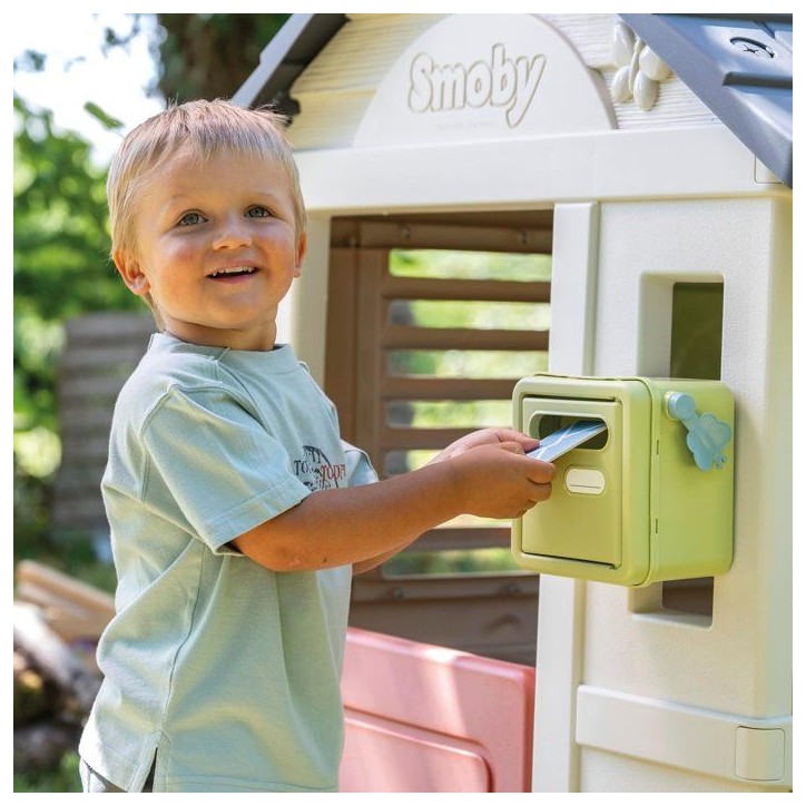 Smoby Life - Boîte au lettres adapté maisons Smoby - Fabriquée en France - Matiere Recyclée - 4 accessoires - Des 2 ans Smoby Life - Boîte au lettres adapté maisons Smoby - Fabriquée en France - Matiere Recyclée - 4 accessoires - Des 2 ans