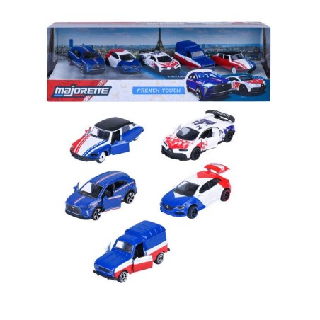 Coffret Cadeau 5 Véhicules BMW - MAJORETTE - 2 exclusifs - Portes ouv