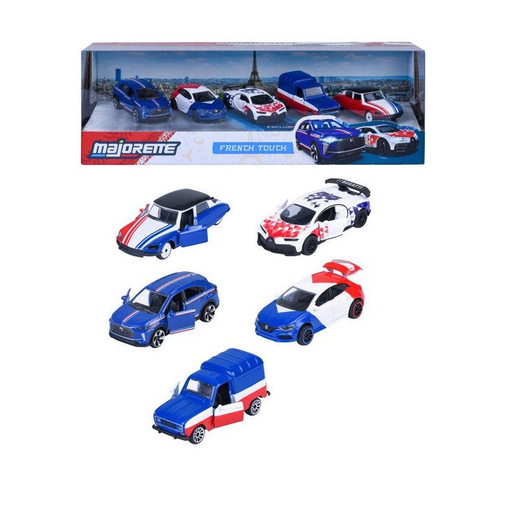 Coffret Cadeau 5 Véhicules BMW - MAJORETTE - 2 exclusifs - Portes ouvrantes, suspensions - Échelle 1/64 - Des 3 ans Coffret Cadeau 5 Véhicules BMW - MAJORETTE - 2 exclusifs - Portes ouvrantes, suspensions - Échelle 1/64 - Des 3 ans