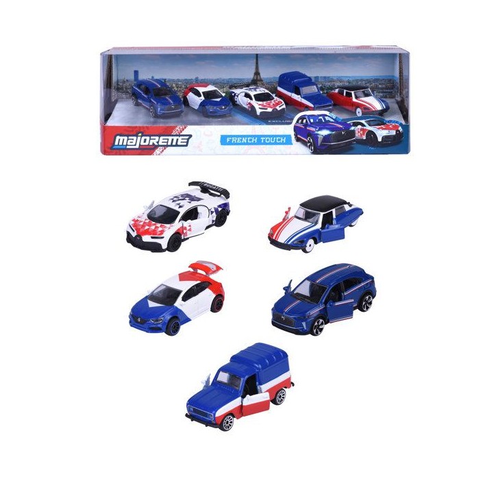 Coffret Cadeau 5 Véhicules BMW - MAJORETTE - 2 exclusifs - Portes ouvrantes, suspensions - Échelle 1/64 - Des 3 ans Coffret Cadeau 5 Véhicules BMW - MAJORETTE - 2 exclusifs - Portes ouvrantes, suspensions - Échelle 1/64 - Des 3 ans