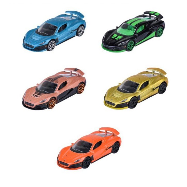 Coffret Cadeau 5 Véhicules Rimac - MAJORETTE - 2 exclusifs - Portes ouvrantes, suspensions - Échelle 1/64 - Des 3 ans Coffret Cadeau 5 Véhicules Rimac - MAJORETTE - 2 exclusifs - Portes ouvrantes, suspensions - Échelle 1/64 - Des 3 ans