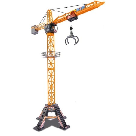 Grue filoguidée 120cm - DICKIE TOYS - Travaux publics - Tourne a 350