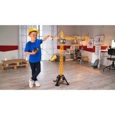 Grue filoguidée 120cm - DICKIE TOYS - Travaux publics - Tourne a 350