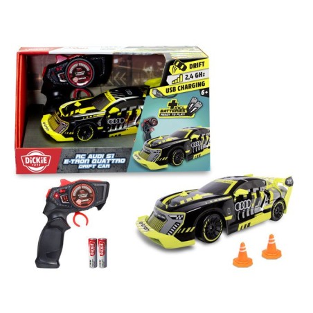 Dickie - Véhicule Radiocommandée - Audi S1 E-Tron Drift - 22cm - Des