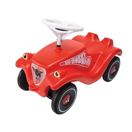 Smoby - Bobby Car - Porteur Classique Rouge - Attache remorque et Klax