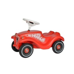 Smoby - Bobby Car - Porteur Classique Rouge - Attache remorque et Klax