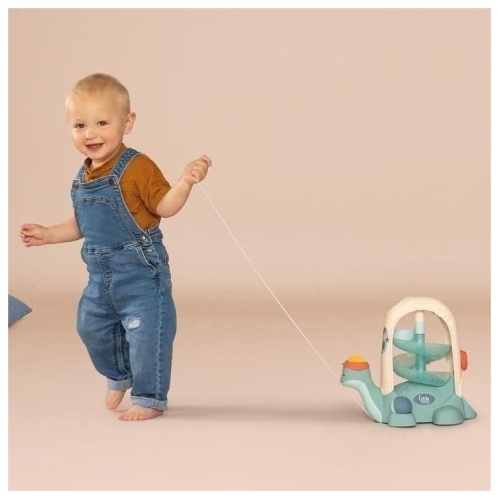 Little Smoby - Tortue a Balles - 2 en 1 - Circuit de Balles, Jouet a Tirer - Premier Age - Des 12 Mois - Fabriqué en France Little Smoby - Tortue a Balles - 2 en 1 - Circuit de Balles, Jouet a Tirer - Premier Age - Des 12 Mois - Fabriqué en France