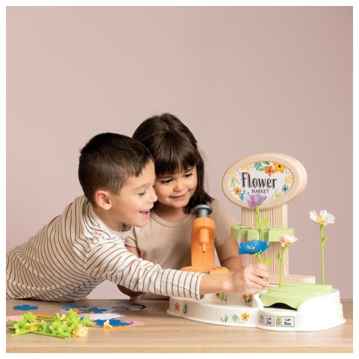 Smoby - Marchande Marché aux fleurs - Des 3 Ans Smoby - Marchande Marché aux fleurs - Des 3 Ans
