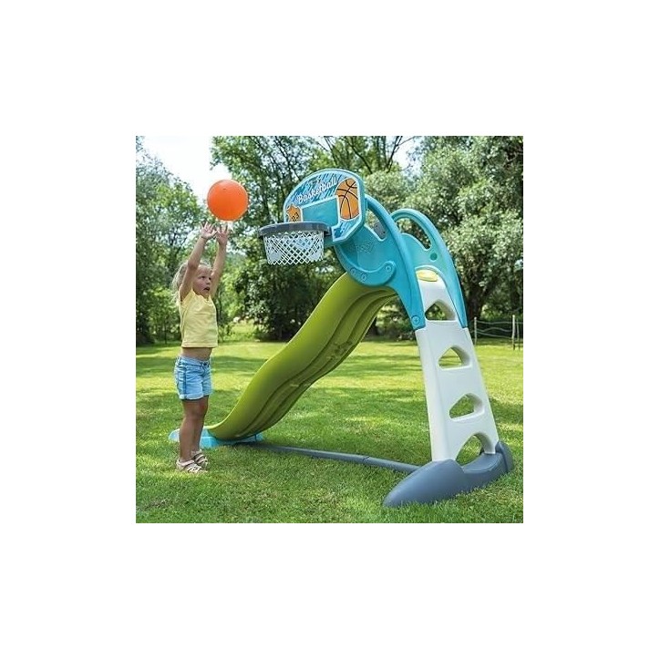 Smoby - Panier de Basket enfant - Accessoire de toboggan Smoby - 3 en 1 - Dés 3 ans Smoby - Panier de Basket enfant - Accessoire de toboggan Smoby - 3 en 1 - Dés 3 ans