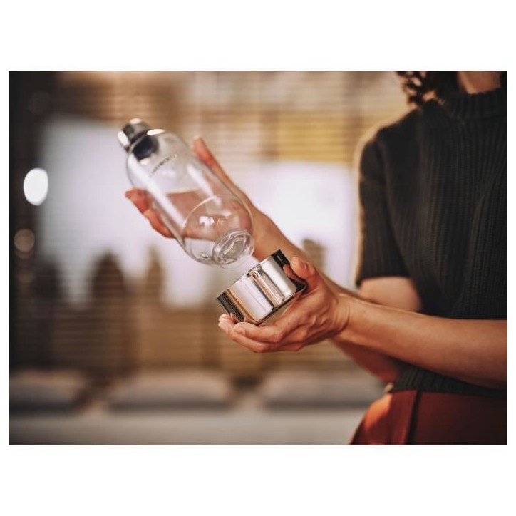 Bouteille - Sodastream - ENSO - Métal - 1L - Compatible Lave-Vaisselle Bouteille - Sodastream - ENSO - Métal - 1L - Compatible Lave-Vaisselle