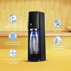 Machine a soda et eau pétillante - SODASTREAM - E-TERRA - 1 bouteille