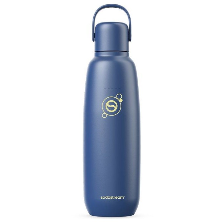 Bouteille isotherme SODASTREAM - Fizz&Go Cool - Capacité 0,9L - Acier Inoxydable - Bleu Bouteille isotherme SODASTREAM - Fizz&Go Cool - Capacité 0,9L - Acier Inoxydable - Bleu