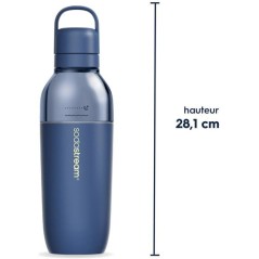 Bouteille isotherme SODASTREAM - Fizz&Go Easy-Mix - 0,71 L - Pour Mach