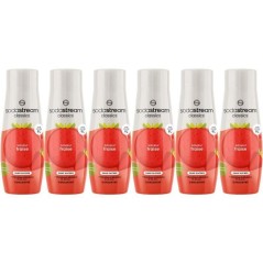 Concentrés SODASTREAM - Lot de 6 concentrés Fraise sans sucres - Jus