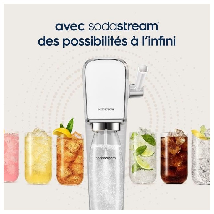 Concentrés SODASTREAM - Lot de 6 concentrés Fraise sans sucres - Jusqu'a 54L de boissons - 440 ml Concentrés SODASTREAM - Lot de 6 concentrés Fraise sans sucres - Jusqu'a 54L de boissons - 440 ml