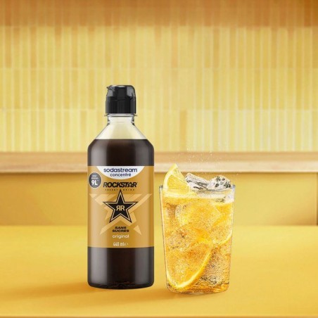 Concentré boisson SODASTREAM - Rockstar Original - Jusqu'a 9 L - Pour Machine a eau pétillante et Soda - Lot 6 x 440 ml