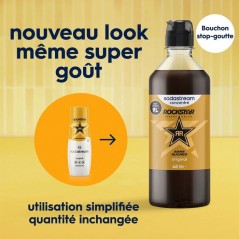 Concentré boisson SODASTREAM - Rockstar Original - Jusqu'a 9 L - Pour