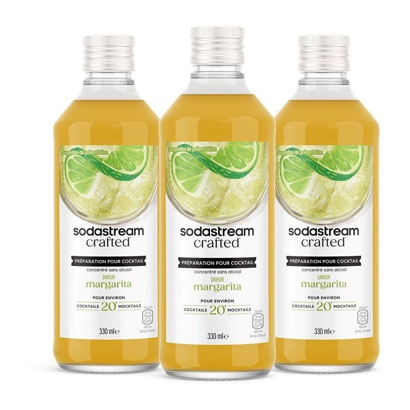 Cocktail mixer SODASTREAM - Margarita Sans Alcool - Fraîcheur citronn