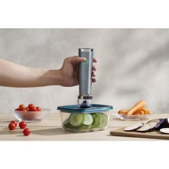 Appareil de mise sous vide portable - SOLIS - Vac Stick - sans fil rechargeable USB - aspiration 8,5 L/min - compatible accessoi