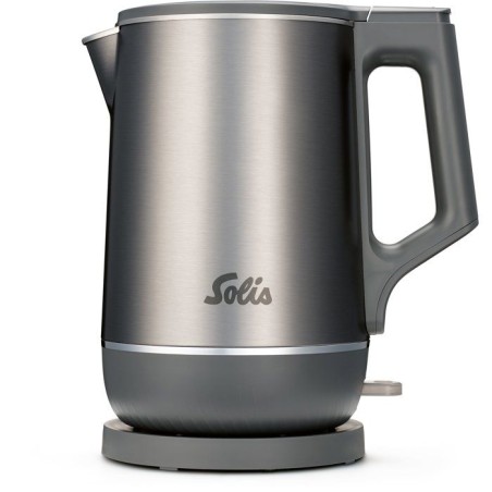Bouilloire - SOLIS - Eco Boil - 1,7L - 1800W - Acier Inoxydable - Gris