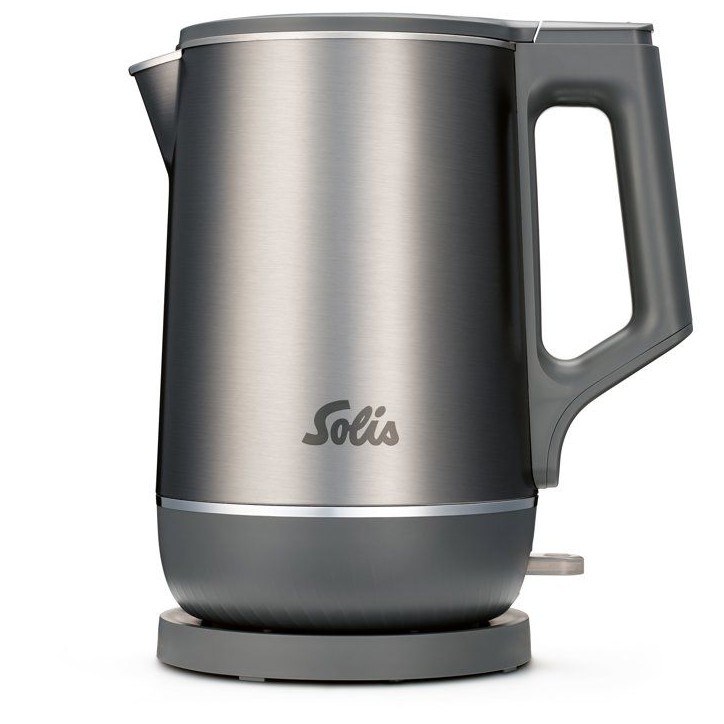 Bouilloire - SOLIS - Eco Boil - 1,7L - 1800W - Acier Inoxydable - Gris Bouilloire - SOLIS - Eco Boil - 1,7L - 1800W - Acier Inoxydable - Gris