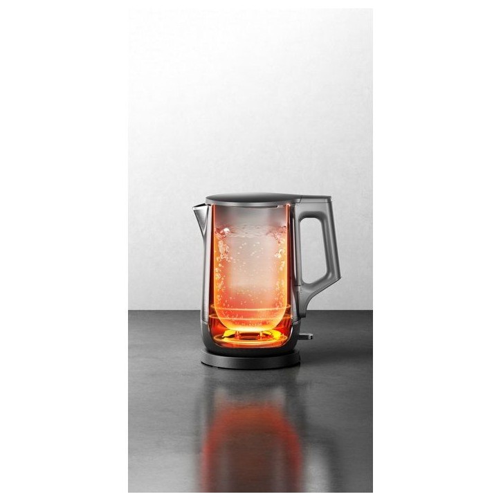 Bouilloire - SOLIS - Eco Boil - 1,7L - 1800W - Acier Inoxydable - Gris Bouilloire - SOLIS - Eco Boil - 1,7L - 1800W - Acier Inoxydable - Gris