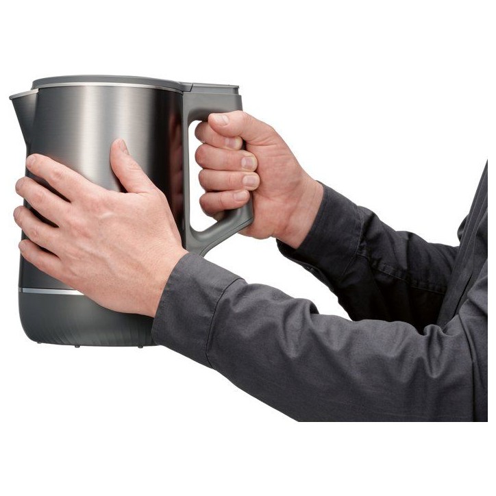 Bouilloire - SOLIS - Eco Boil - 1,7L - 1800W - Acier Inoxydable - Gris Bouilloire - SOLIS - Eco Boil - 1,7L - 1800W - Acier Inoxydable - Gris