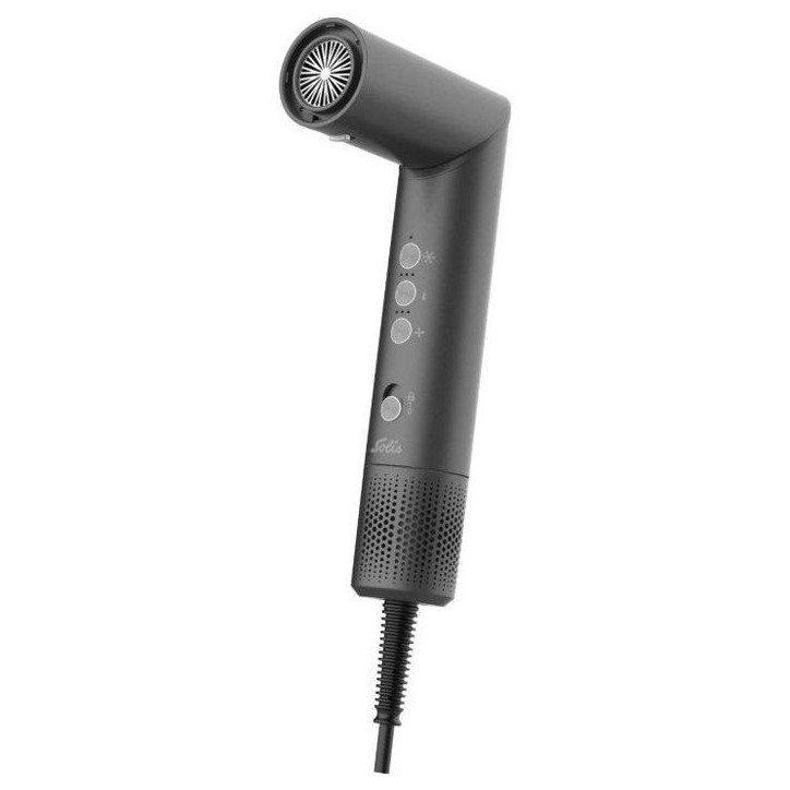 Multistyler - SOLIS - StyleVolution Multi - 1300 W - 3 températures - 8 accessoires - Gris
