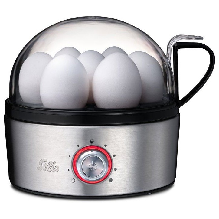 Cuiseur a oeufs multifonction - SOLIS - Egg Boiler & More - jusqu'a 7 oeufs - cuisson vapeur - signal sonore Cuiseur a oeufs multifonction - SOLIS - Egg Boiler & More - jusqu'a 7 oeufs - cuisson vapeur - signal sonore