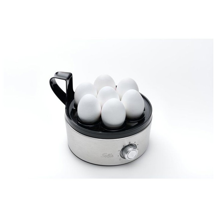 Cuiseur a oeufs multifonction - SOLIS - Egg Boiler & More - jusqu'a 7 oeufs - cuisson vapeur - signal sonore Cuiseur a oeufs multifonction - SOLIS - Egg Boiler & More - jusqu'a 7 oeufs - cuisson vapeur - signal sonore