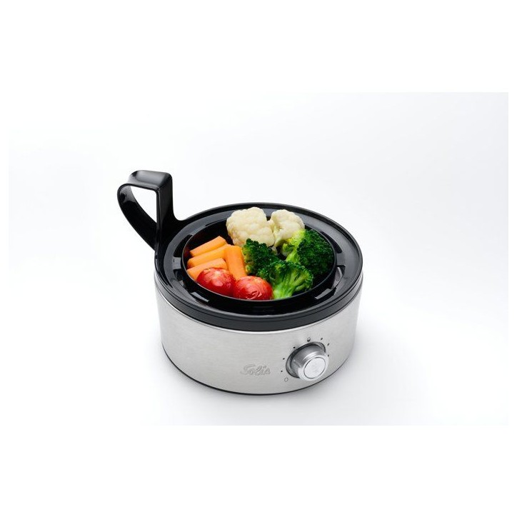 Cuiseur a oeufs multifonction - SOLIS - Egg Boiler & More - jusqu'a 7 oeufs - cuisson vapeur - signal sonore Cuiseur a oeufs multifonction - SOLIS - Egg Boiler & More - jusqu'a 7 oeufs - cuisson vapeur - signal sonore