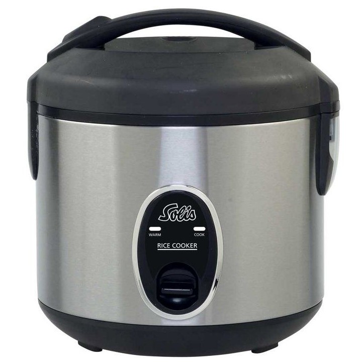 Cuiseur a riz - SOLIS - Compact Rice Cooker - 0,8L - maintien au chaud - revetement antiadhésif Cuiseur a riz - SOLIS - Compact Rice Cooker - 0,8L - maintien au chaud - revetement antiadhésif