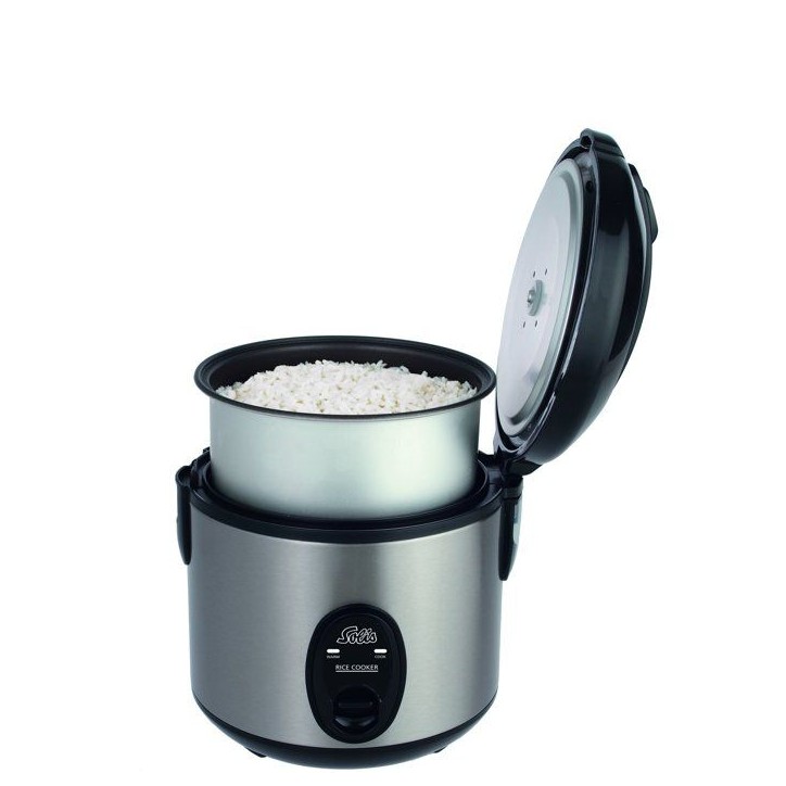 Cuiseur a riz - SOLIS - Compact Rice Cooker - 0,8L - maintien au chaud - revetement antiadhésif Cuiseur a riz - SOLIS - Compact Rice Cooker - 0,8L - maintien au chaud - revetement antiadhésif