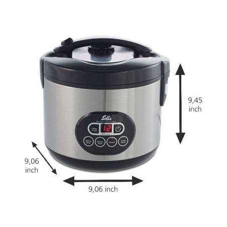 Cuiseur a riz multifonction - SOLIS - Rice Cooker Duo Programm - 1,2L - cuisson vapeur - minuterie