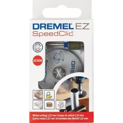 Kit de démarrage DREMEL SC406 - Adaptateur EZ SpeedClic et 2 disques