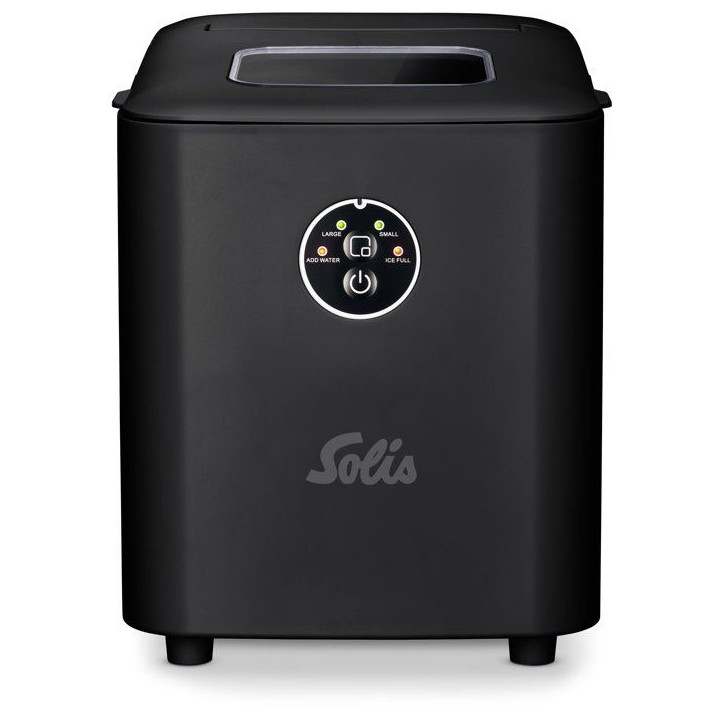 Machine a glaçons - SOLIS - Ice Cube Express - noir - 12 kg/24h - 2 tailles - production rapide Machine a glaçons - SOLIS - Ice Cube Express - noir - 12 kg/24h - 2 tailles - production rapide