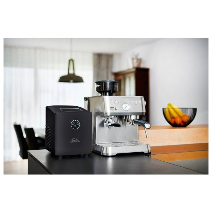 Machine a glaçons - SOLIS - Ice Cube Express - noir - 12 kg/24h - 2 tailles - production rapide Machine a glaçons - SOLIS - Ice Cube Express - noir - 12 kg/24h - 2 tailles - production rapide