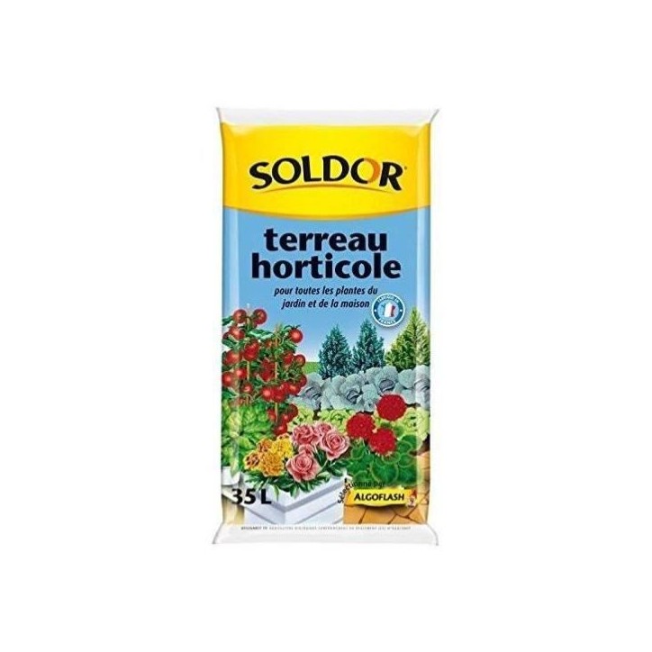 Terreau horticole SOLDOR 35 L