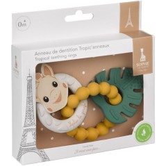 Anneaux de dentition - SOPHIE LA GIRAFE - Tropic'Anneaux - 3 anneaux -